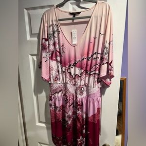 NWT White House black market kimono dress